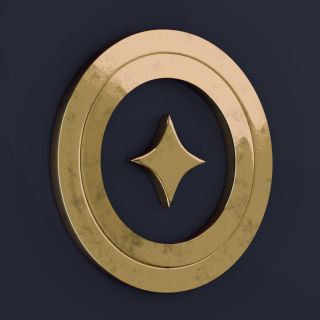 Helios Logo Kreis mit Stern