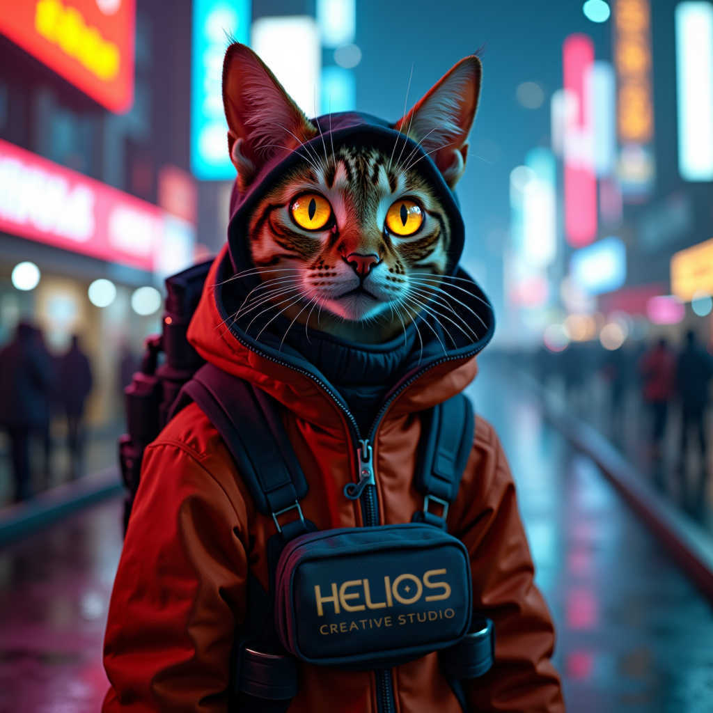 Katze Orange